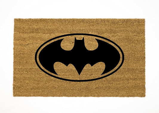 Batman Welcome Doormat - Funny Front Door Outdoor Indoor Home Decor Mat - Perfect for Friend Wife Husband Wedding Anniversary Housewarming Birthday Closing Gift